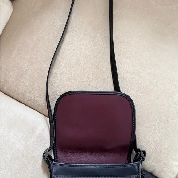Coach Black, Brown, and Burgundy Crossbody Bags - Picture 12 of 15